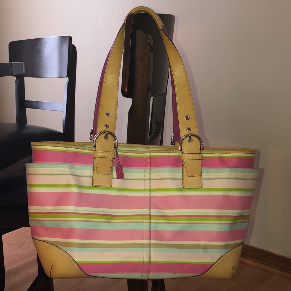 COACH diaper bag/weekender bag